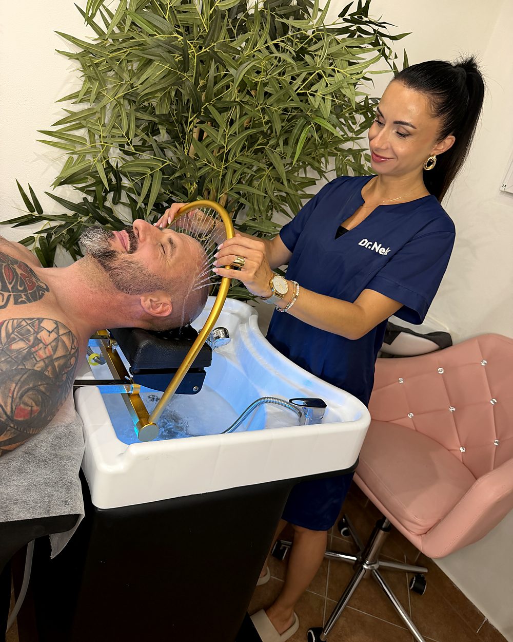 Aprenda head spa